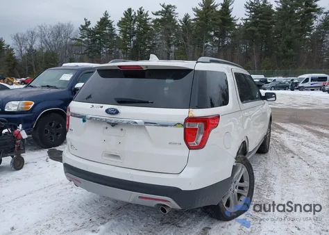 2016 Ford Explorer Xlt z USA, uszkodzony, nr VIN 1FM5K8D89GGB83605